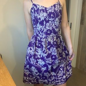 Gap purple summer dress